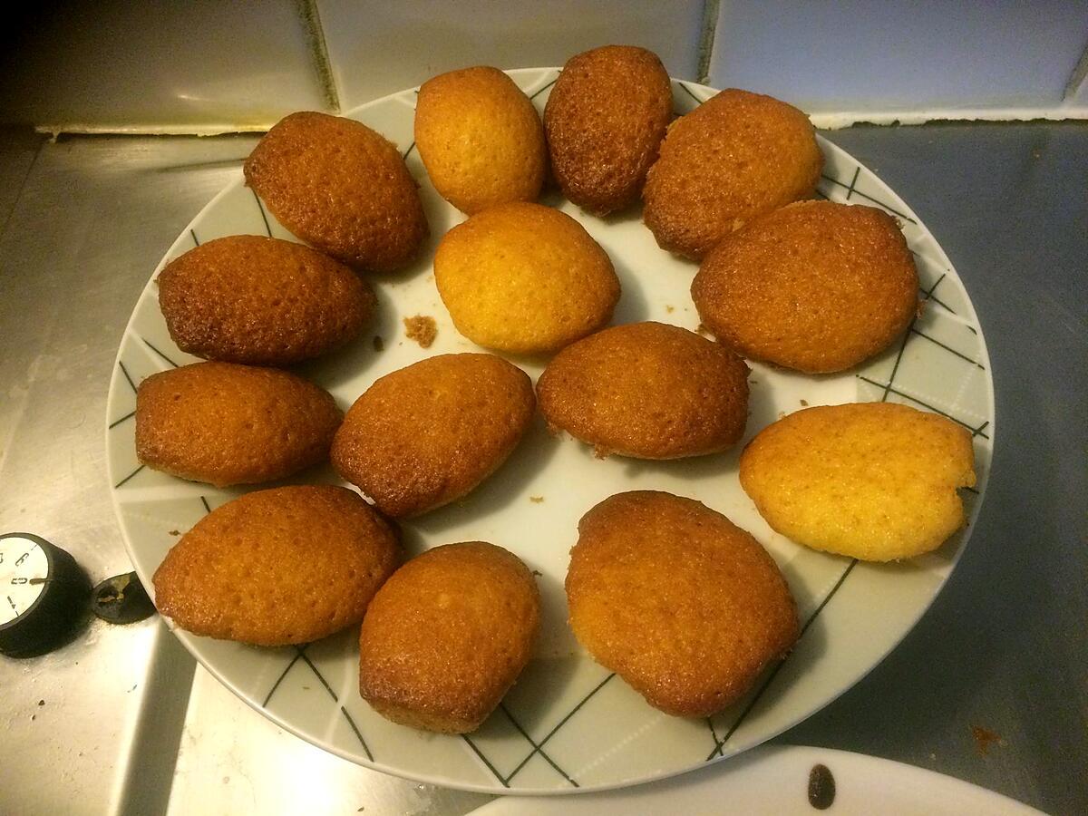 recette Madeleine