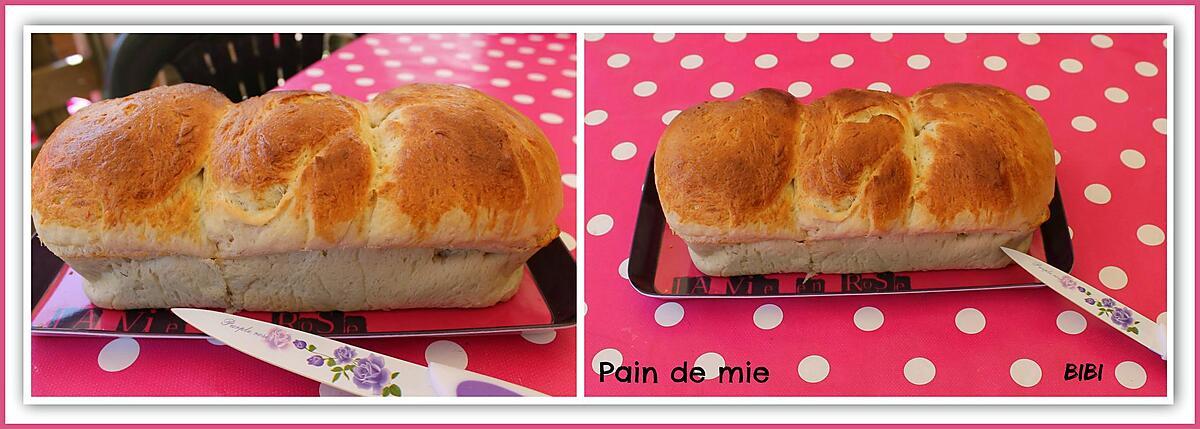 recette PAIN DE MIE