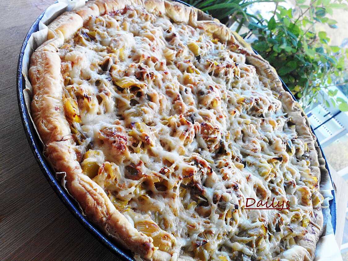 Recette de Tarte Poireaux Et Thon