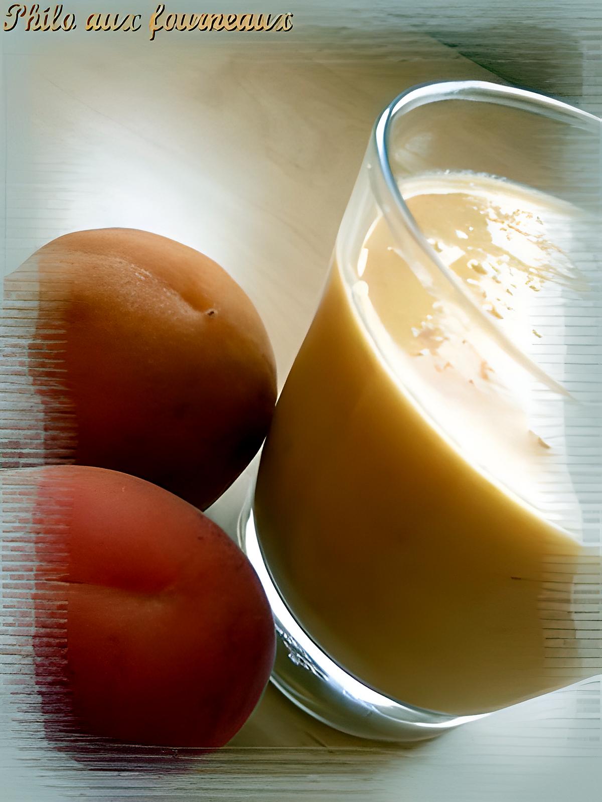 recette Smoothie à l'abricot & à la mangue