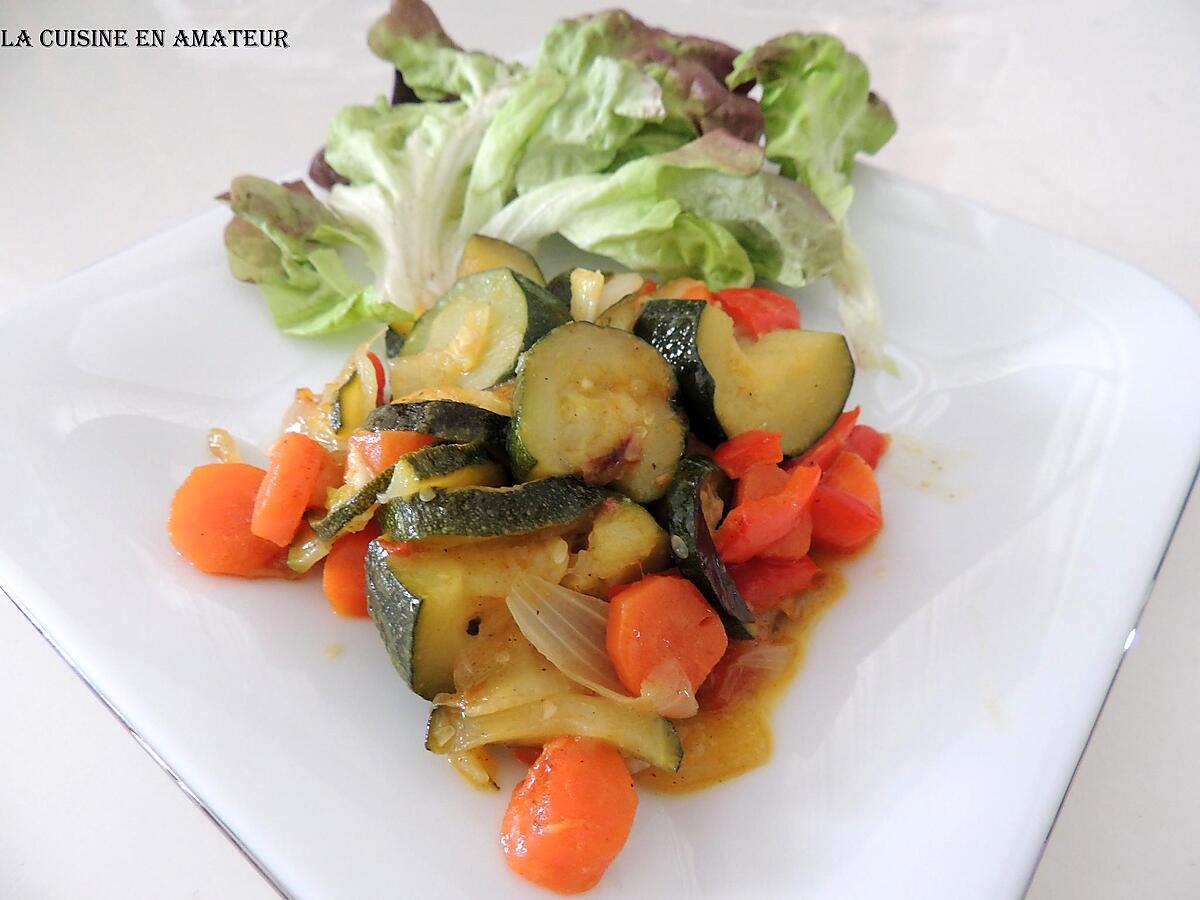 recette Poêlée de légumes