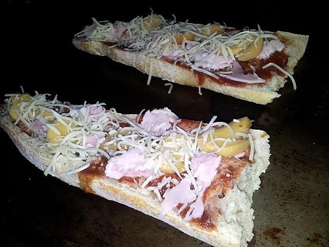 recette Tartines façon Pizza