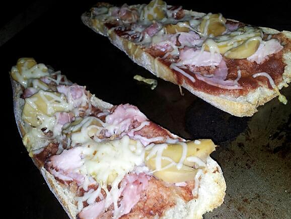 recette Tartines façon Pizza