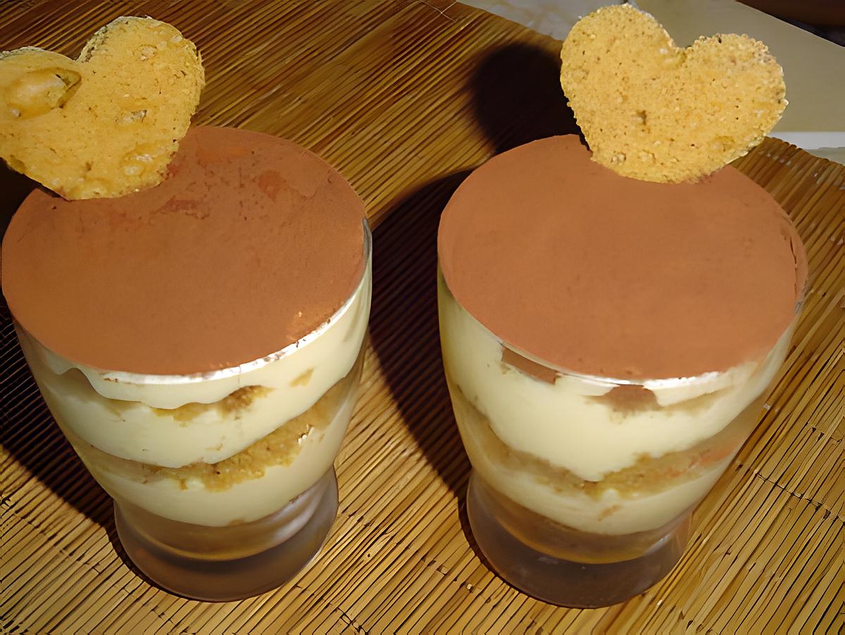 recette Tiramisu au pain d'épices