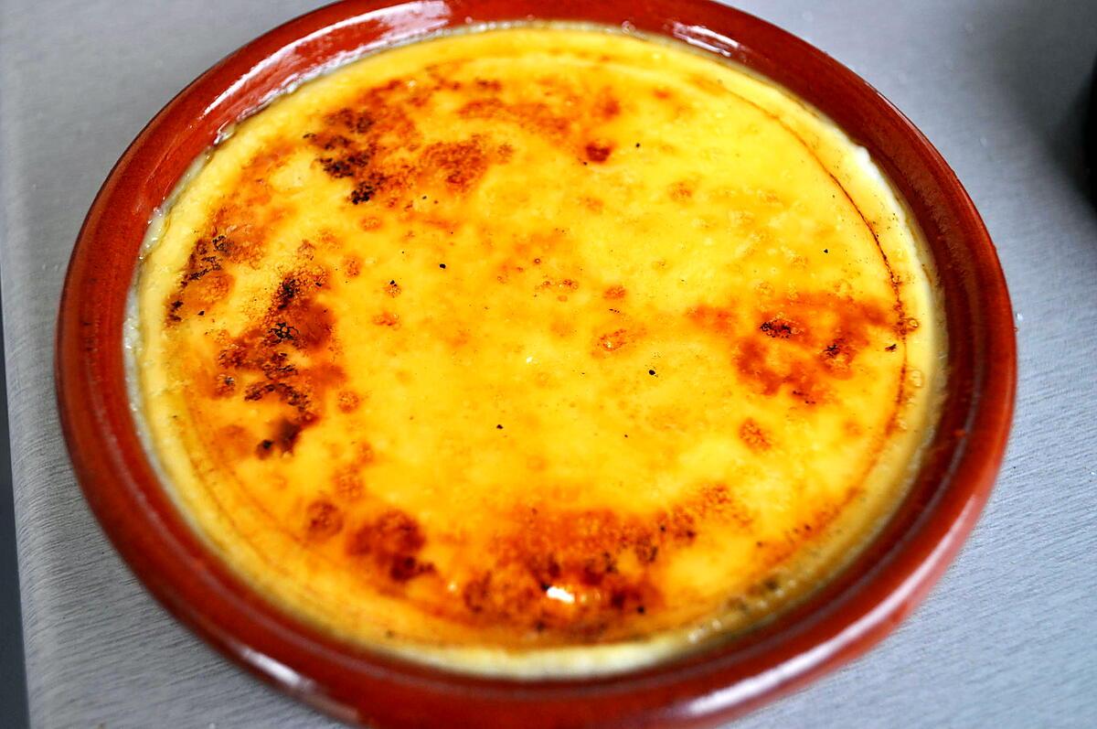 recette Crème Brûlée  Portugaise