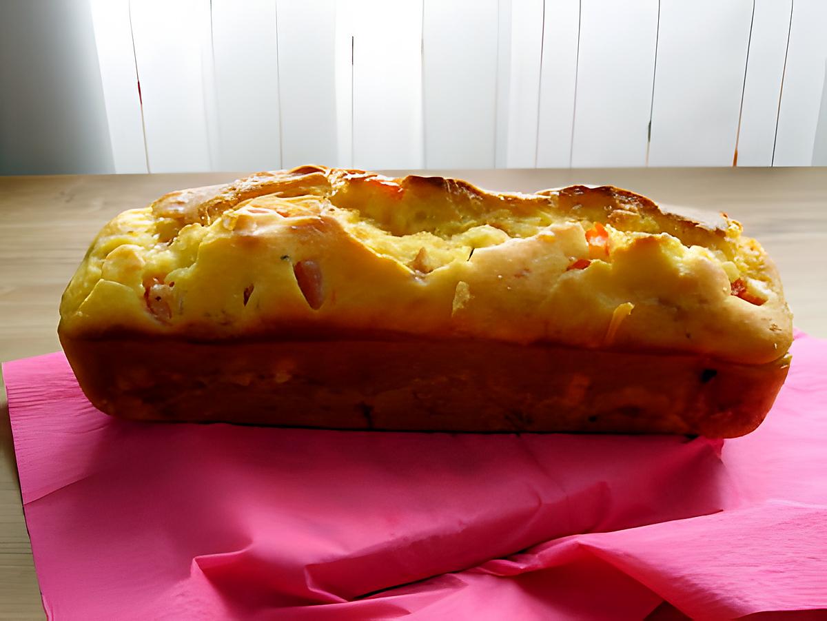 recette cake féta-tomate