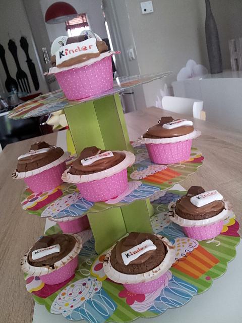 recette Cupfondant au chocolat et kinder