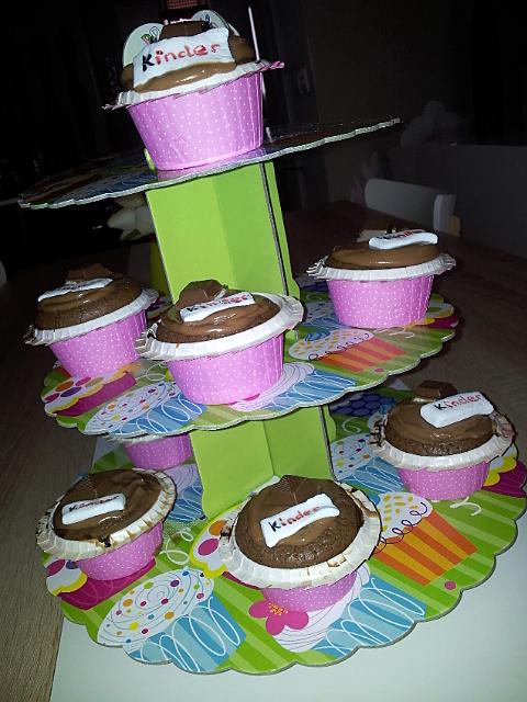 recette Cupfondant au chocolat et kinder