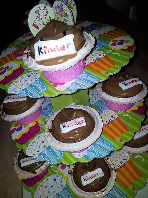 recette Cupfondant au chocolat et kinder