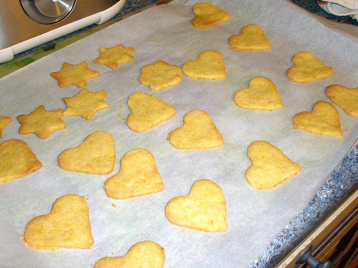 recette Petits sablés à l'orange