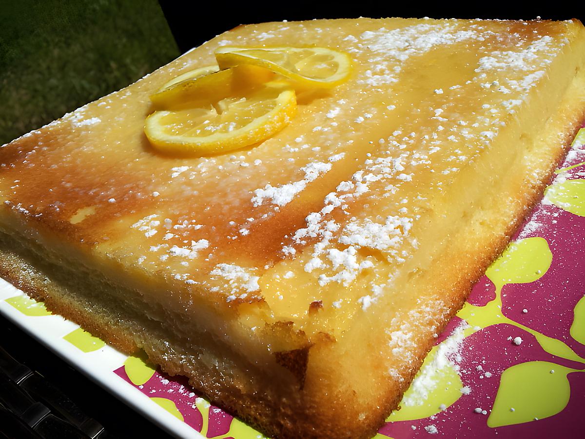 recette Gâteau Magique au Citron