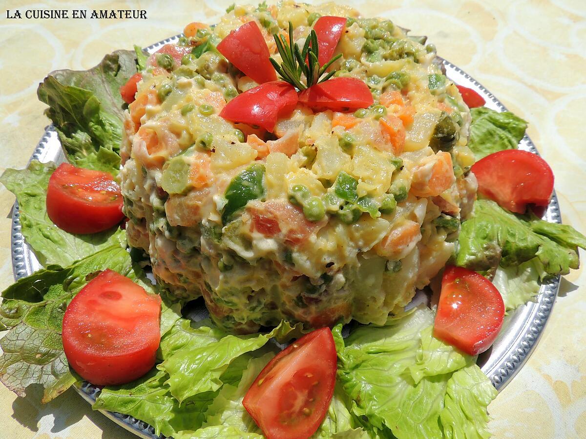 recette Salade Russe de Ctlina