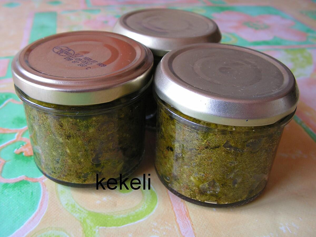 recette Pesto d'ail des ours stérilisé