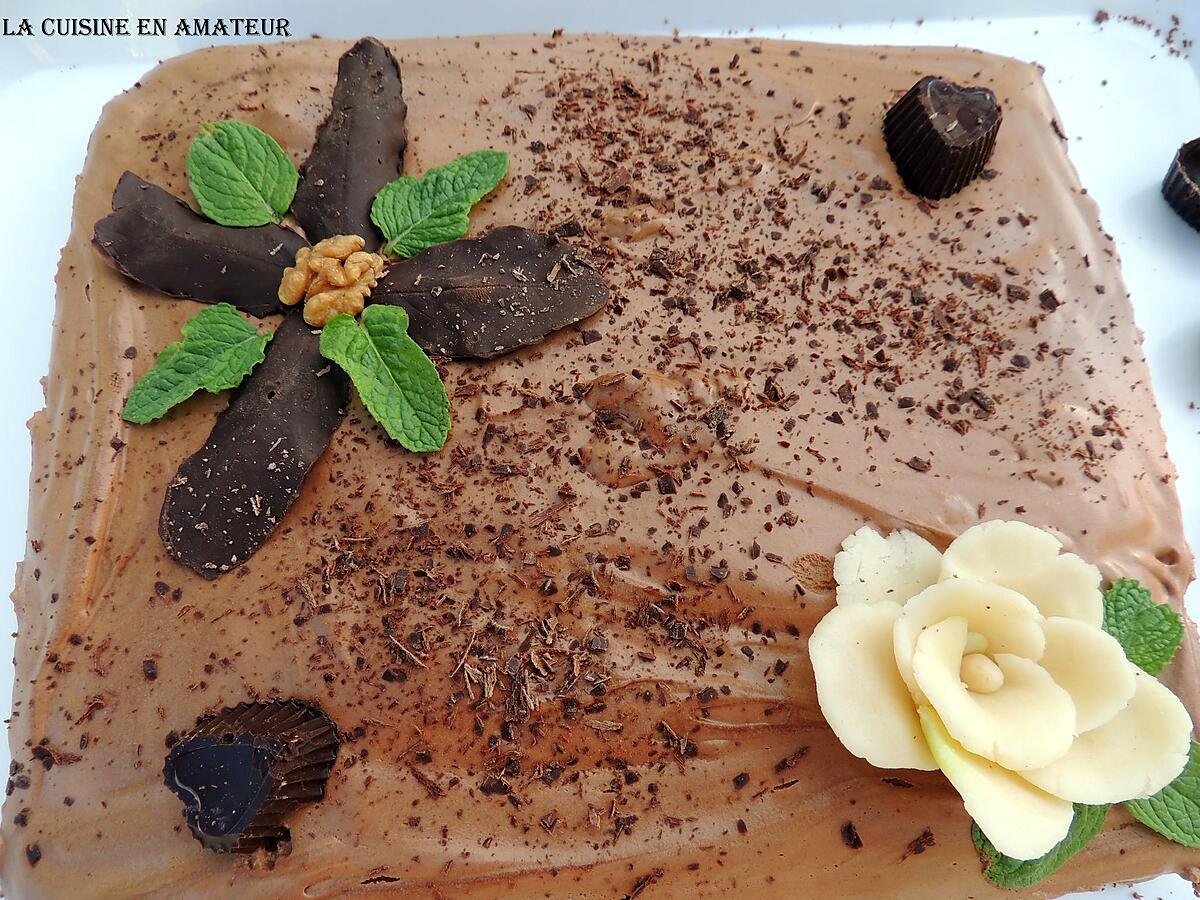 recette Gâteau mousse chocolat