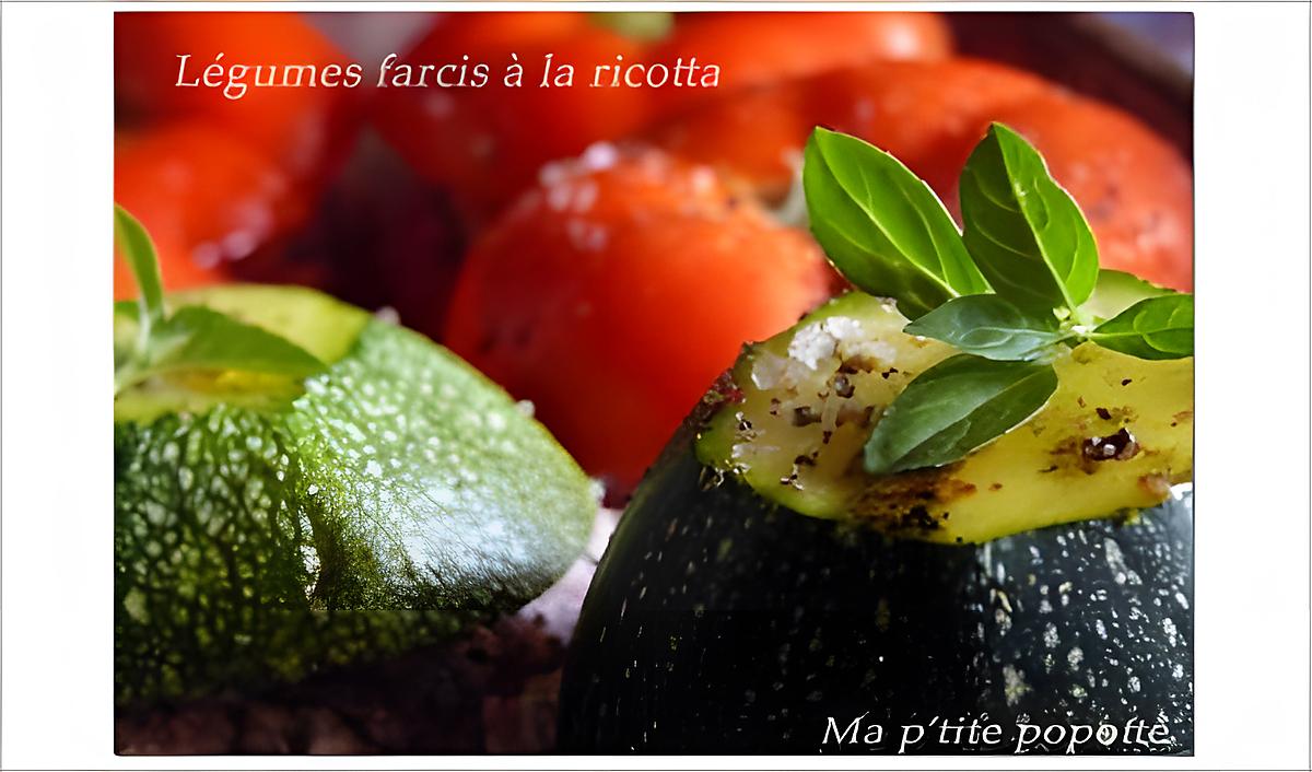 recette Légumes farcis à la ricotta