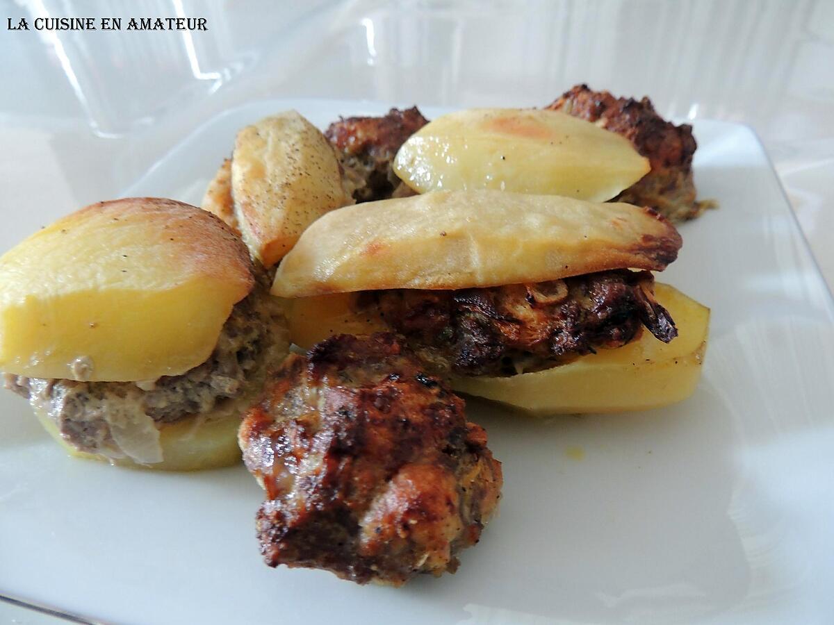 recette Pommes de terre farcies (recette de Jeanmerode)