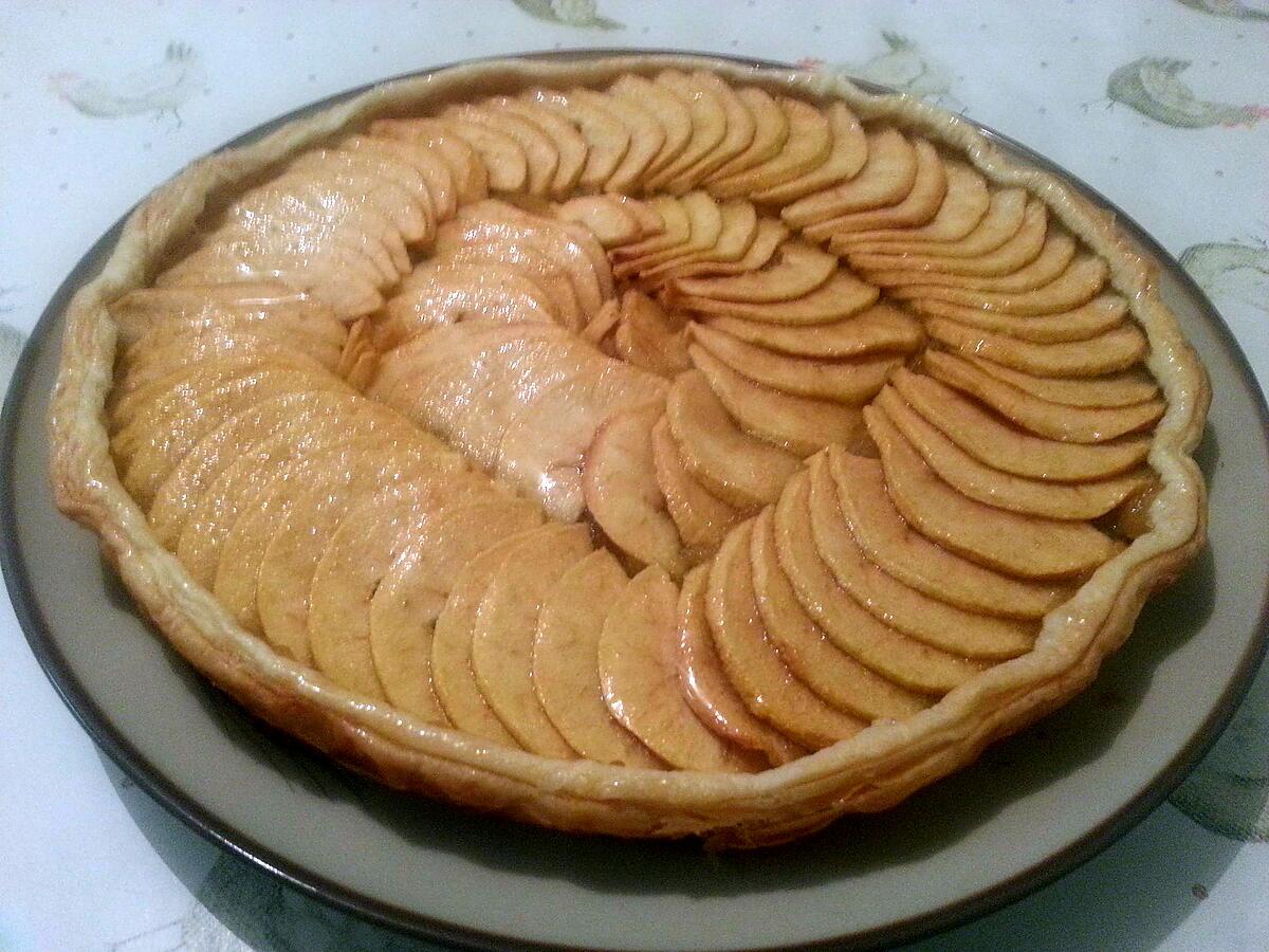 recette Tarte aux pommes