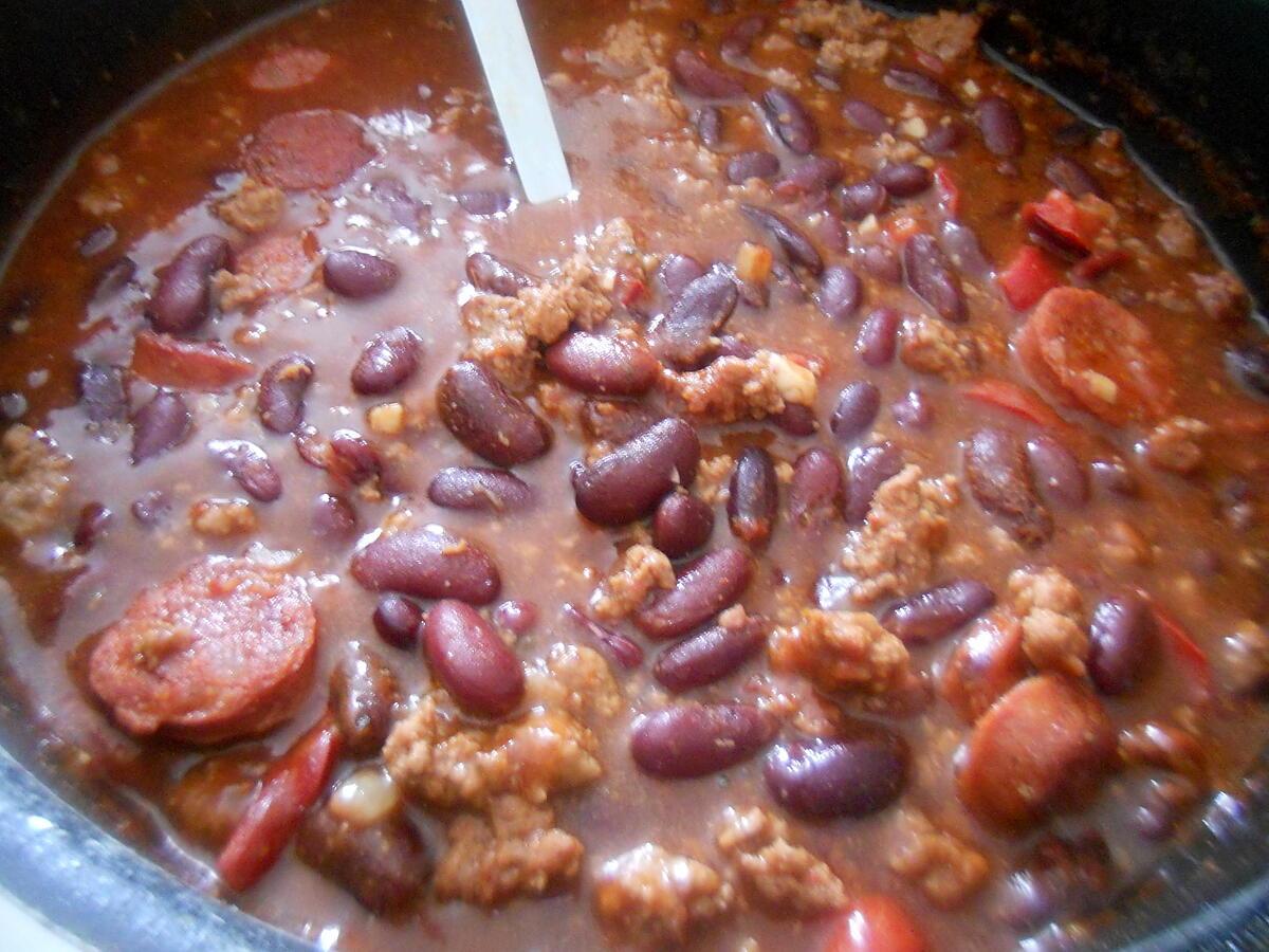 recette Chili con carné