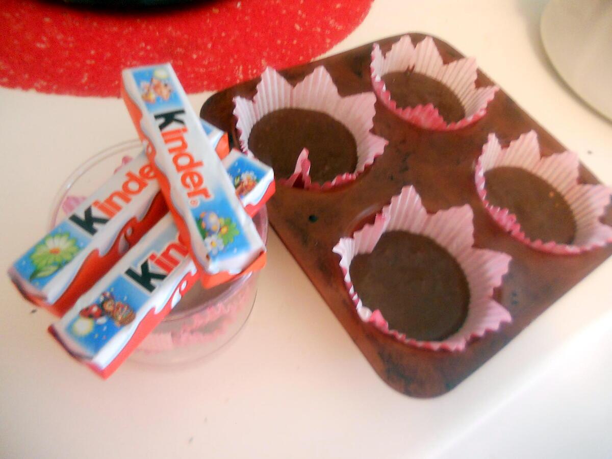 recette Cupcakes Kinder