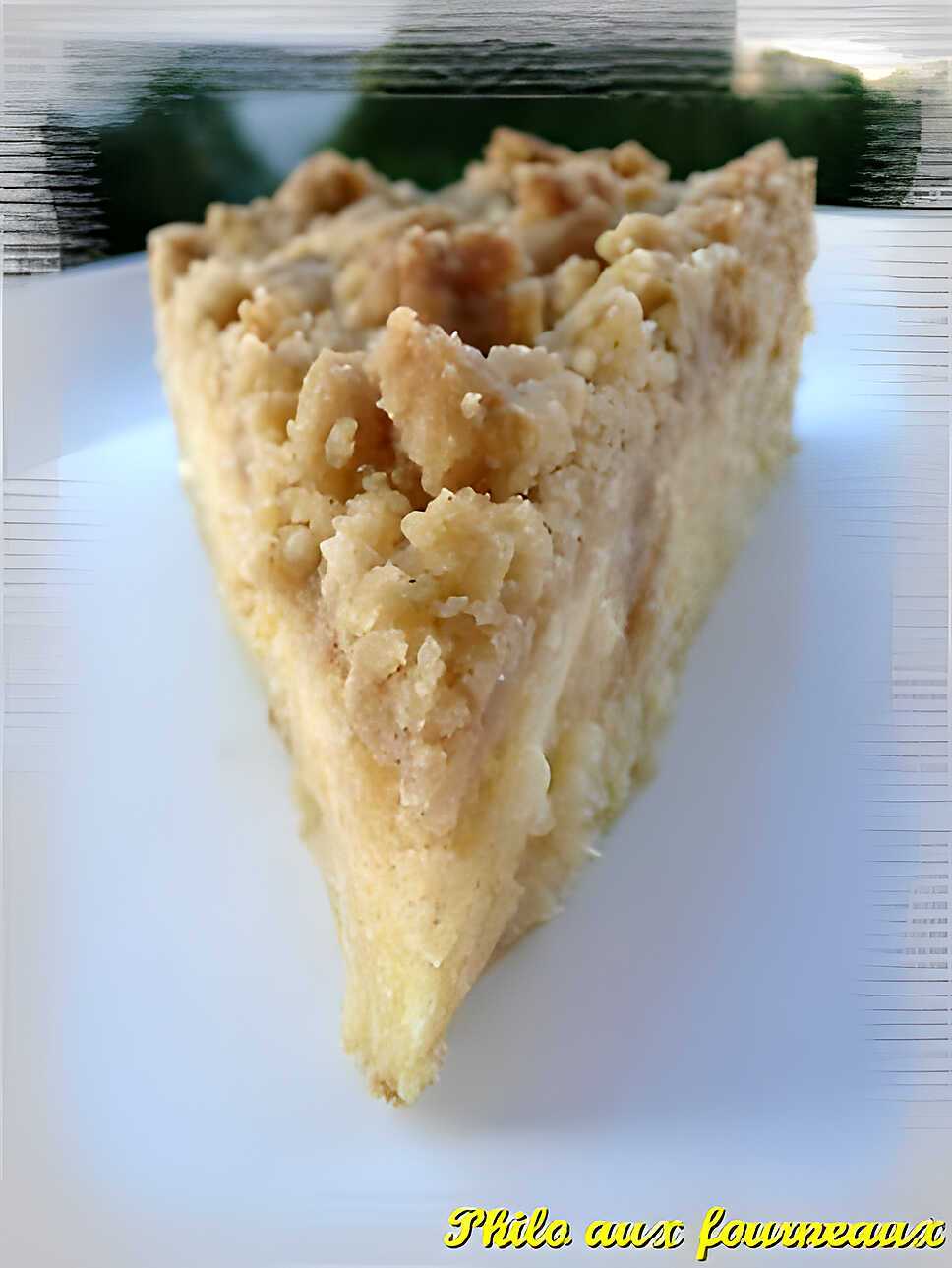 recette Clafoutis crumbélisé aux pommes