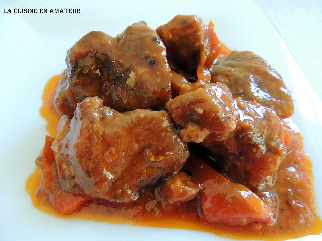 Recette de Sauté de porc en sauce