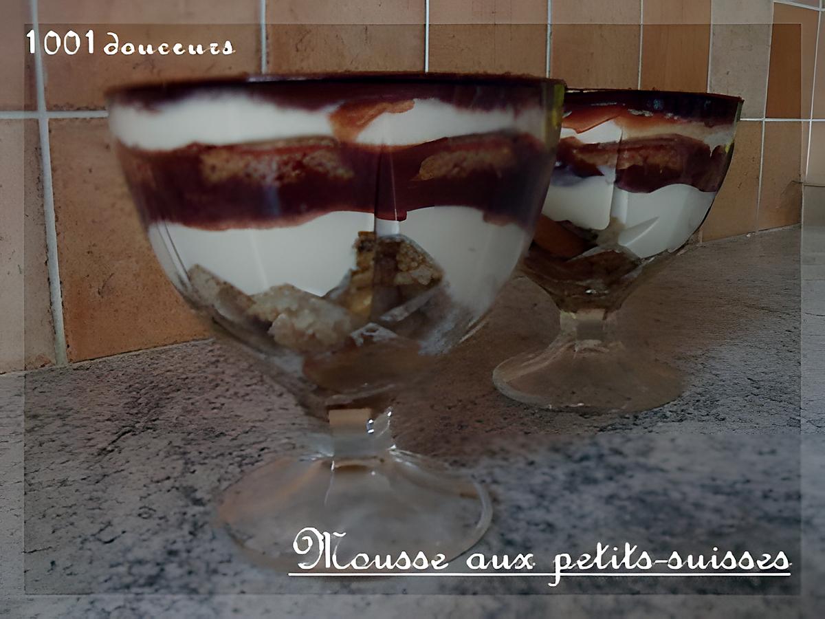 recette Mousse aux petits suisses