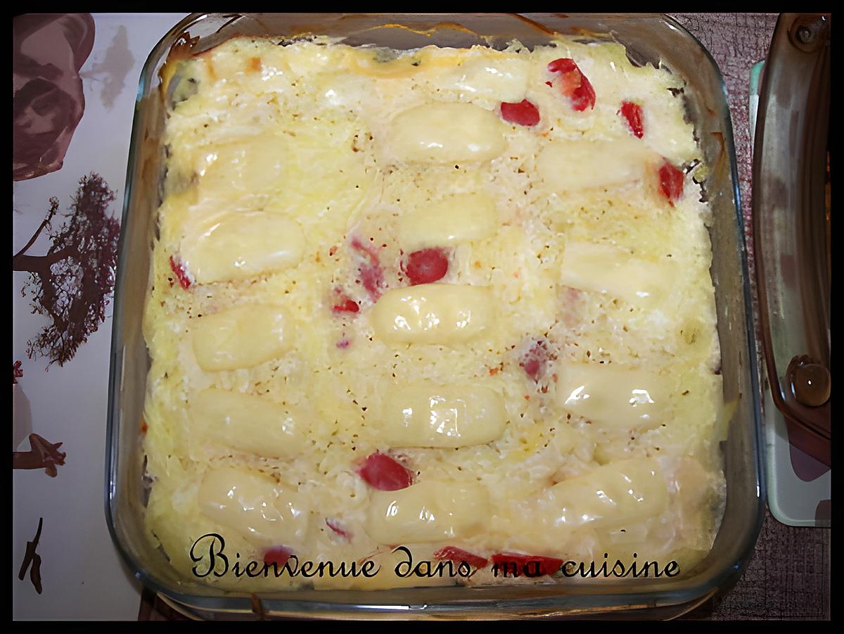 recette Gratin courgette spaghetti & tomate cerise