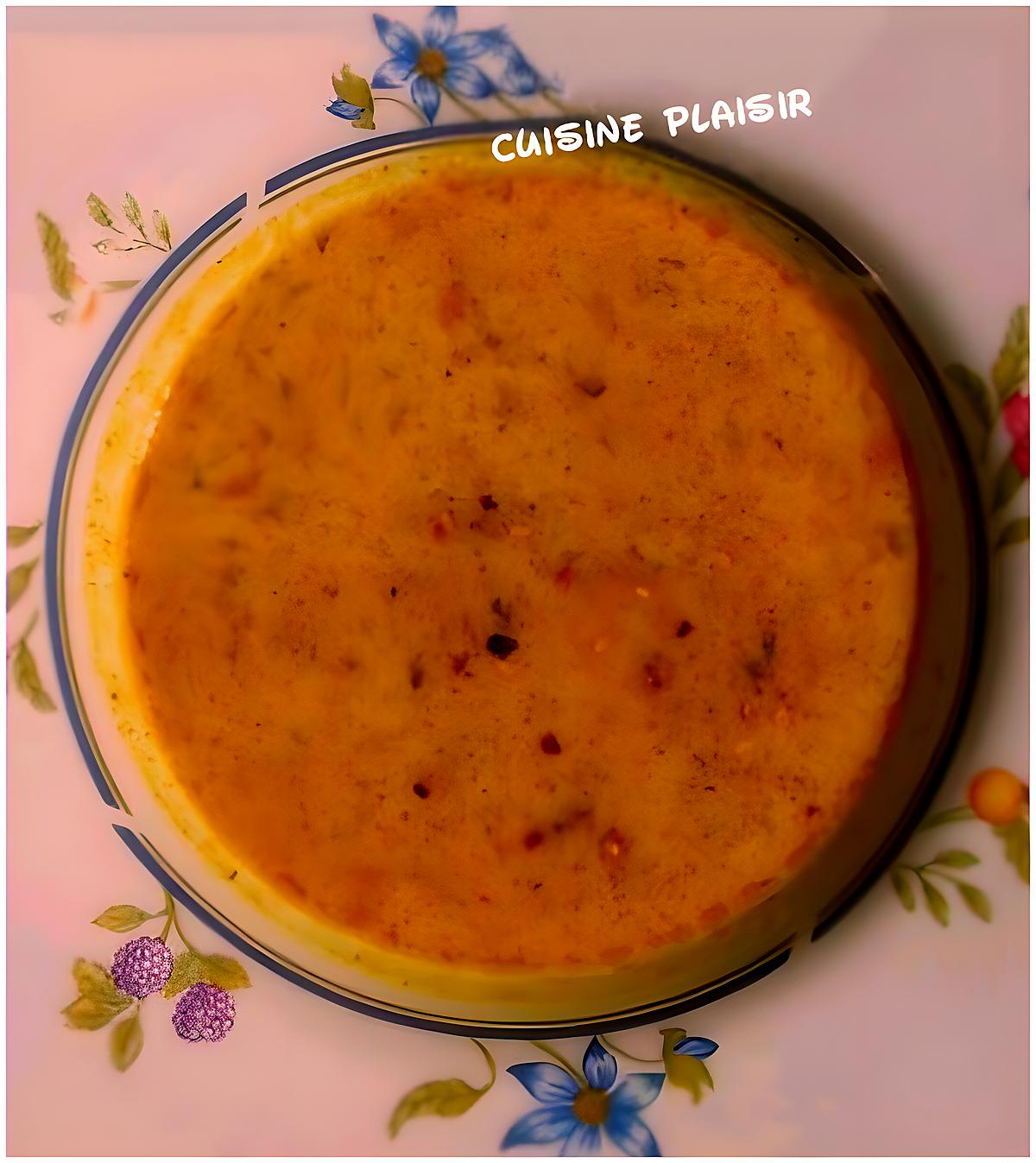 recette Velouté aux courgettes, lait (de coco), curry-paprika