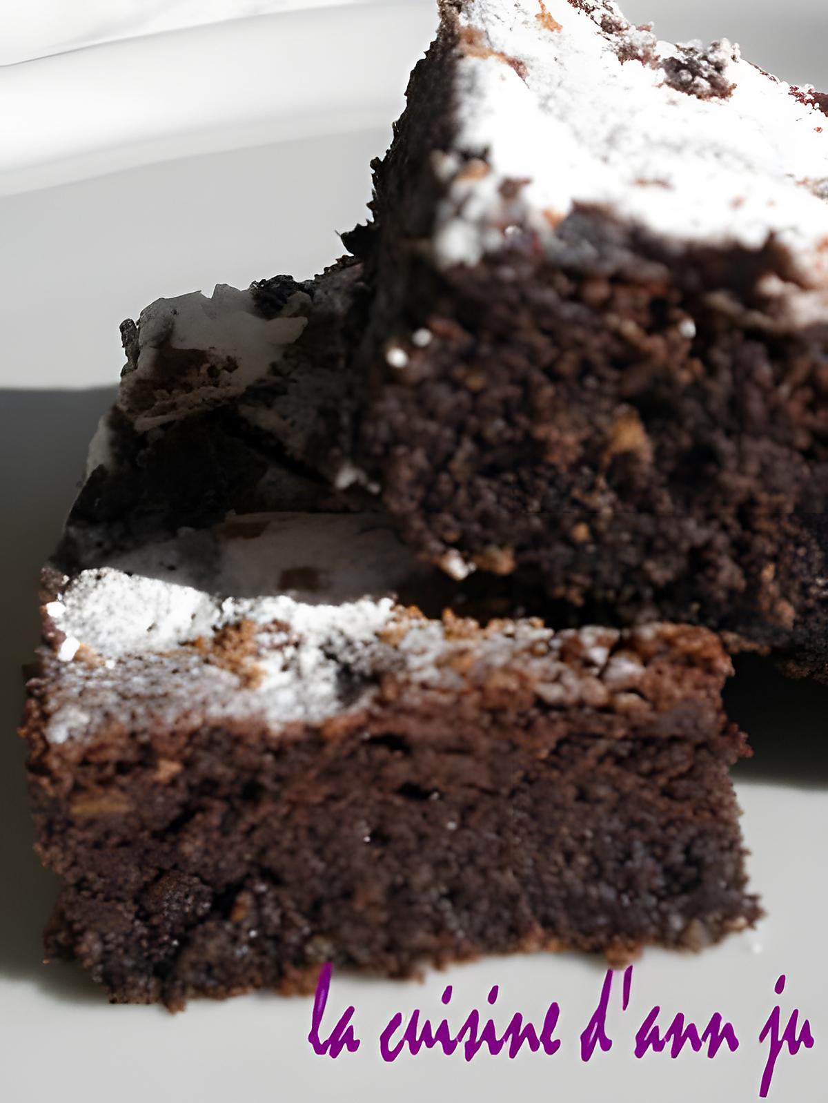 recette gâteau chocolat noisettes (sans farine)