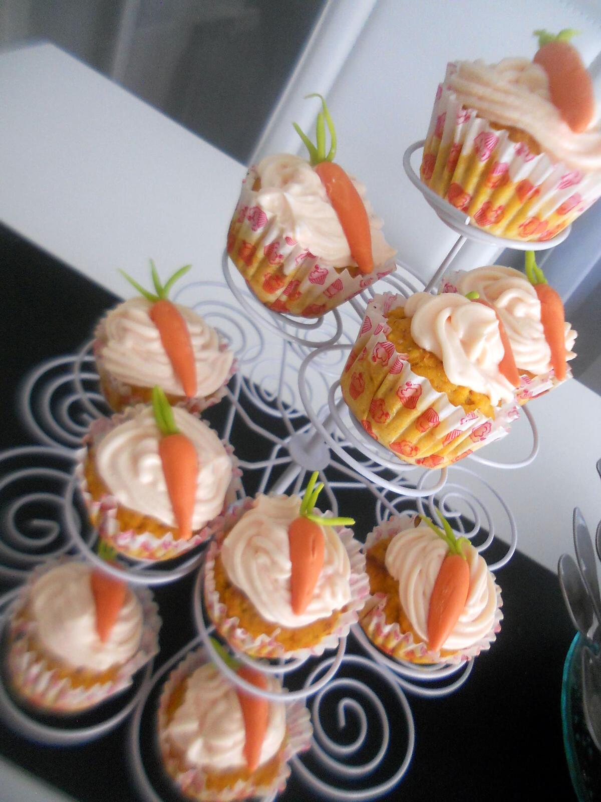 recette Cupcakes Carrot Cake