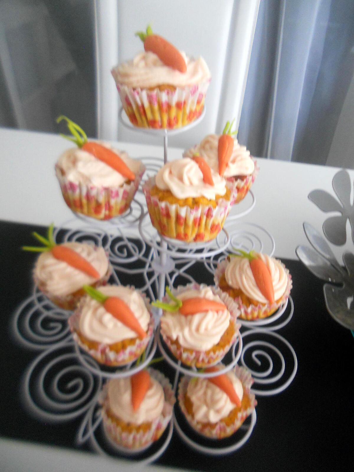 recette Cupcakes Carrot Cake