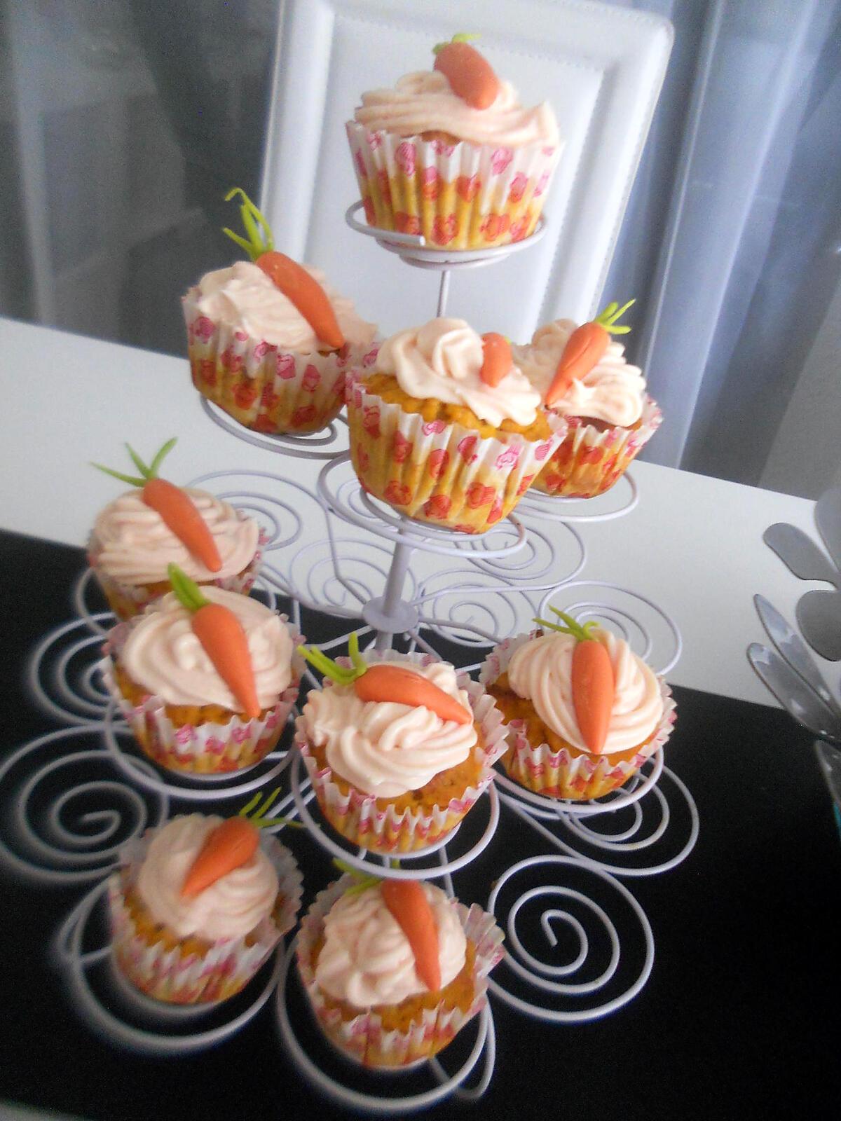 recette Cupcakes Carrot Cake