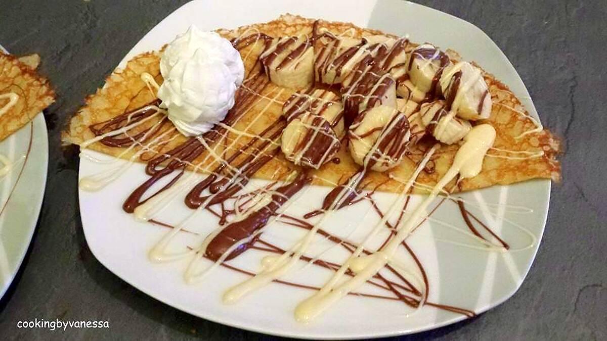 recette crêpe gourmande