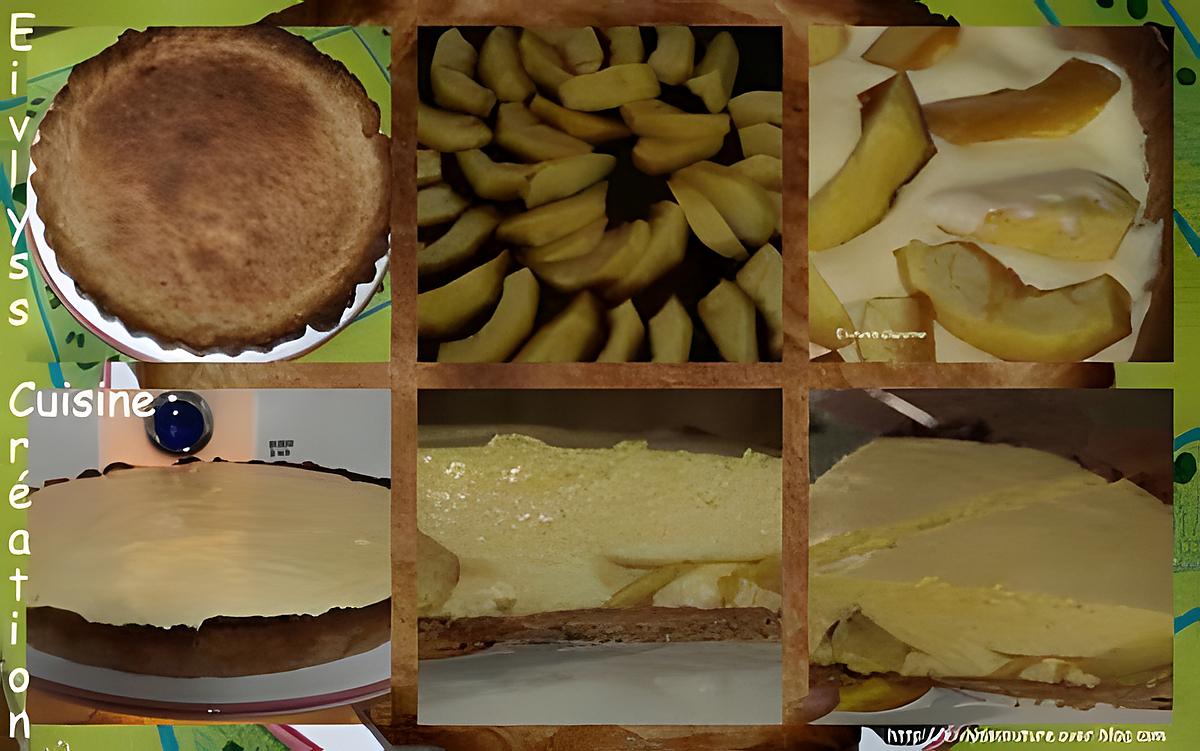 recette Tarte Chiboust aux pommes