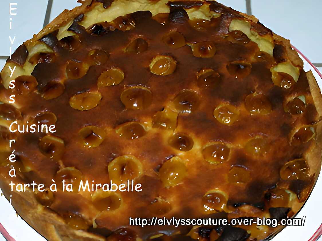 Recette de Tarte à la mirabelle