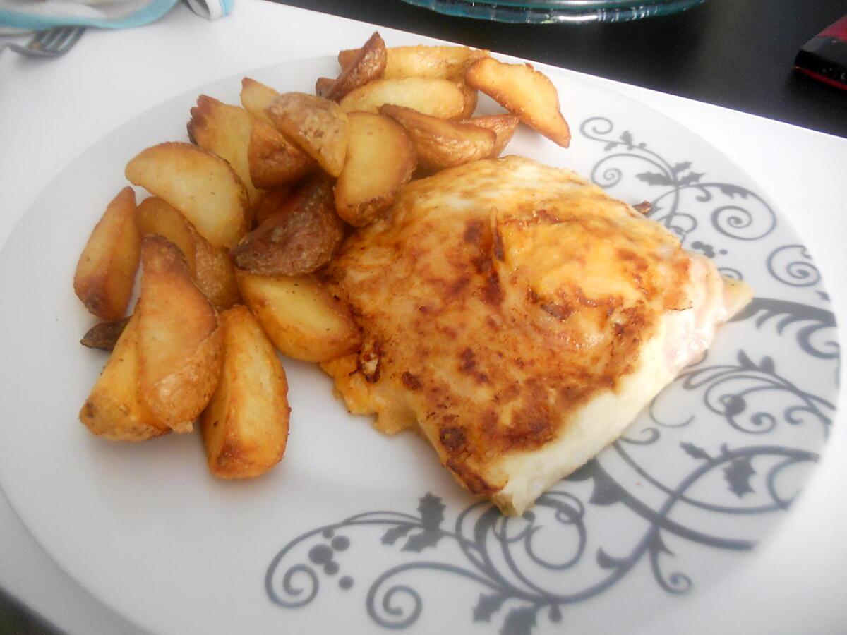 recette Brick a la purée de pomme de terre chorizo et oeuf