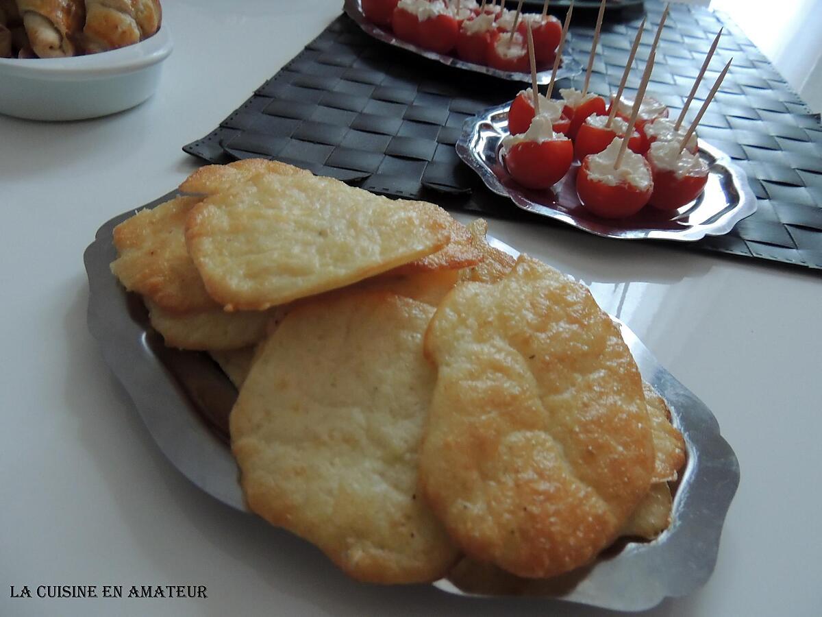 recette Tuiles au fromage