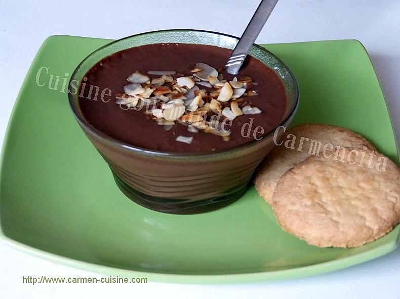 recette Danette au chocolat parfumé à l'orange