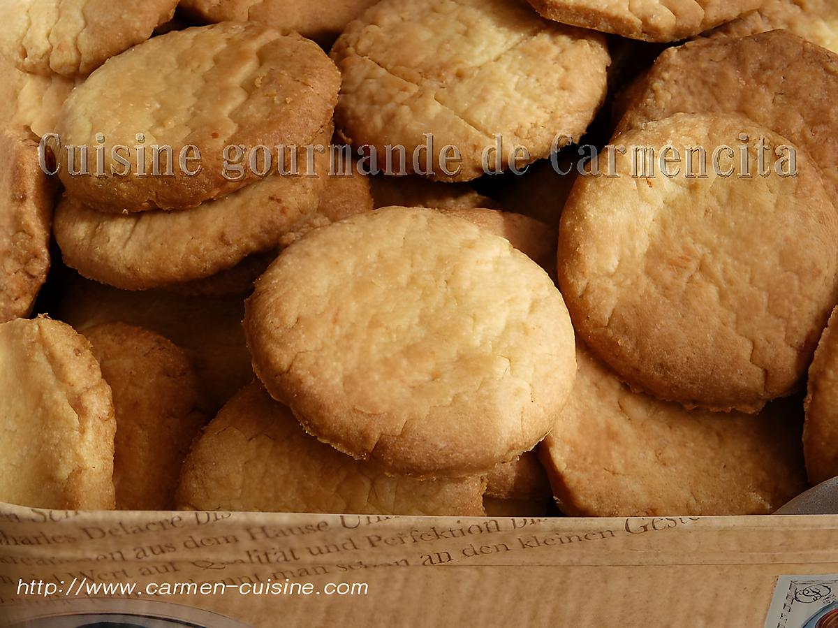 recette Sablés au gingembre