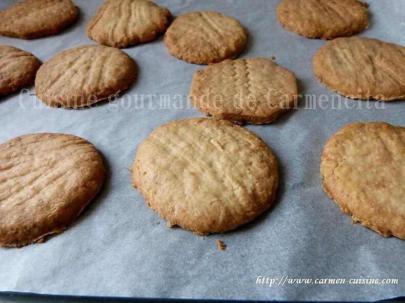 recette Sablés au gingembre