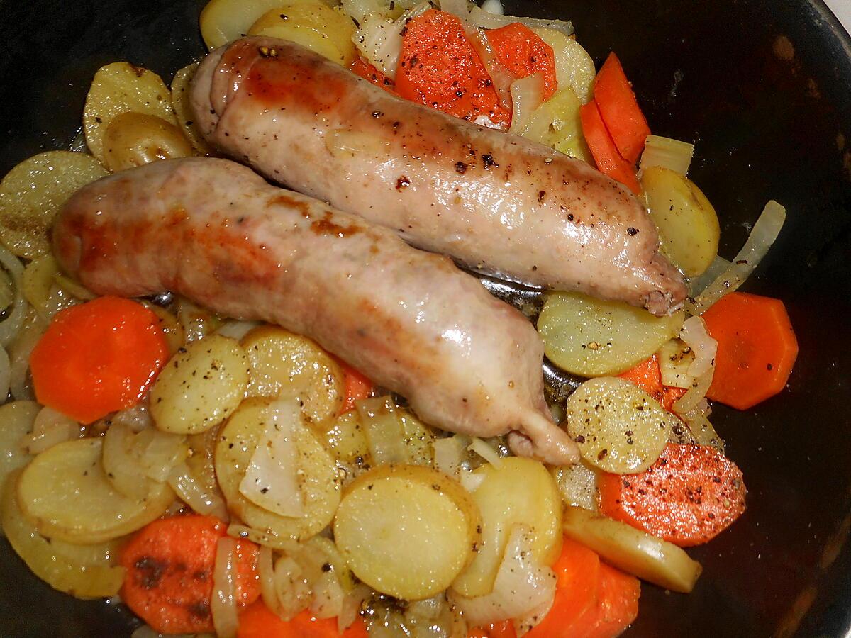 recette Andouillette de troyes en cocotte