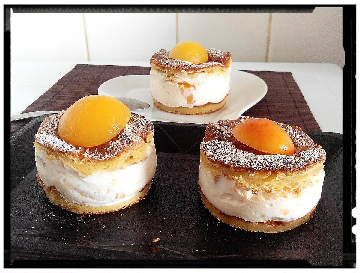 recette tranches de choux ricotta-abricot