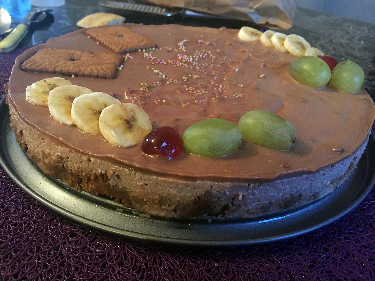 recette Bavarois Spéculoos Nutella sans cuisson