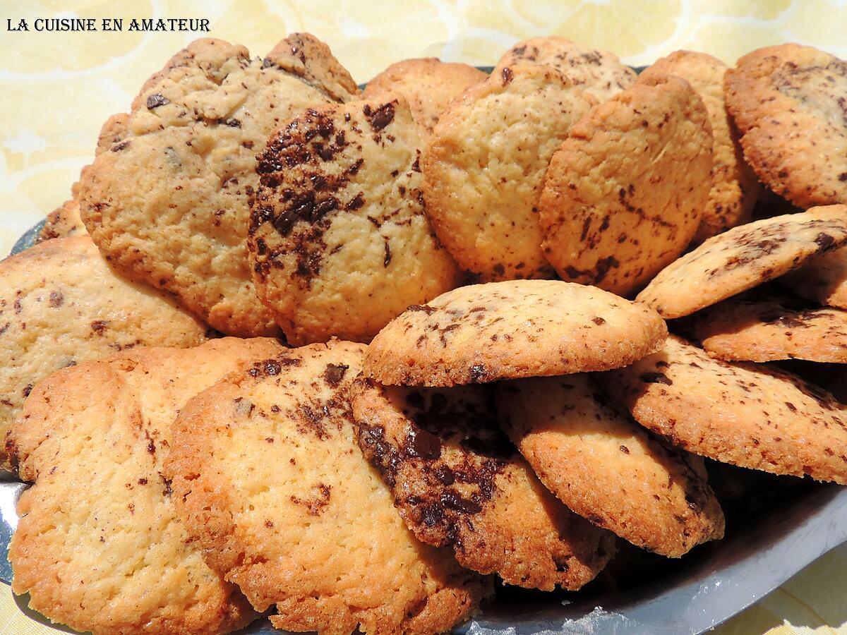 recette Biscuits aux pépites de chocolat