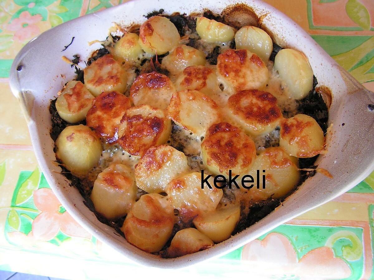 recette Gratin de pommes de terre et d'orties