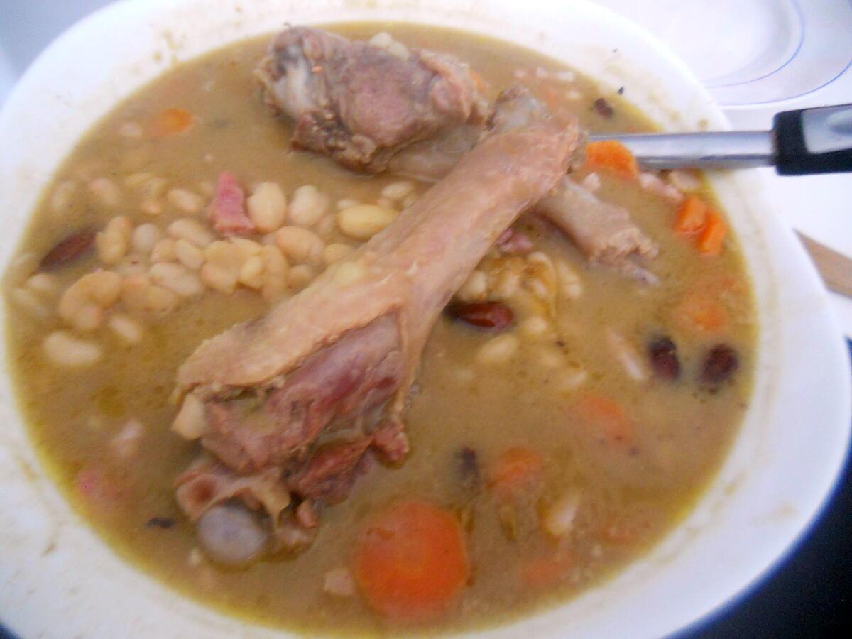 recette Cassoulet au manchons de canard