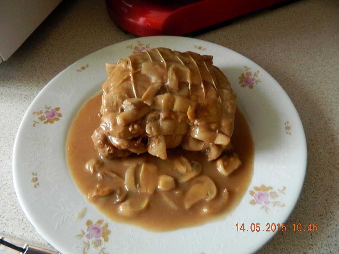 Recette de Rôti de veau sauce porto