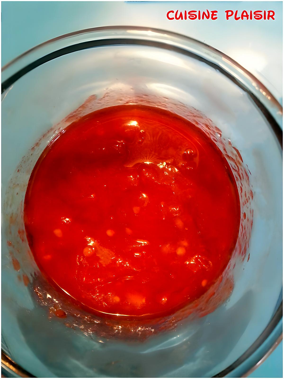 recette Sauce pimentée