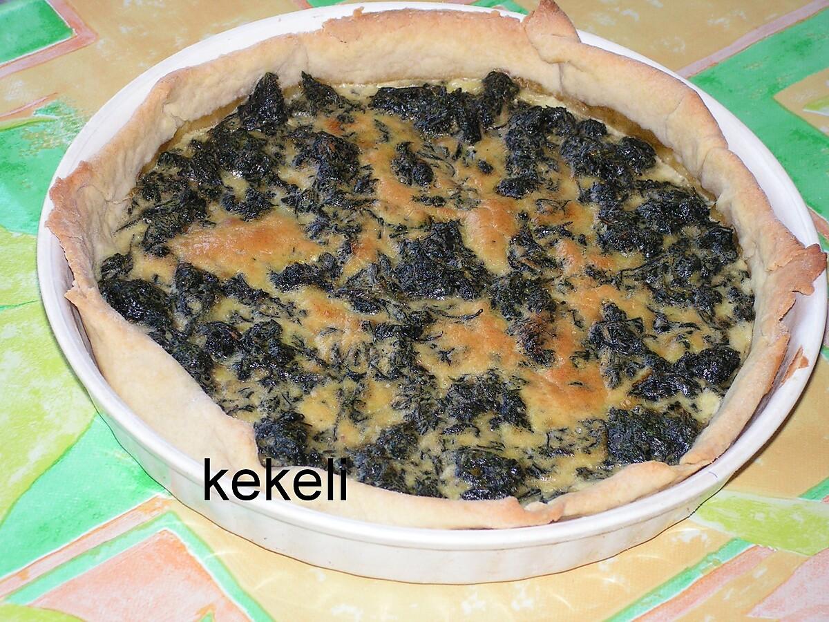 recette Quiche aux orties