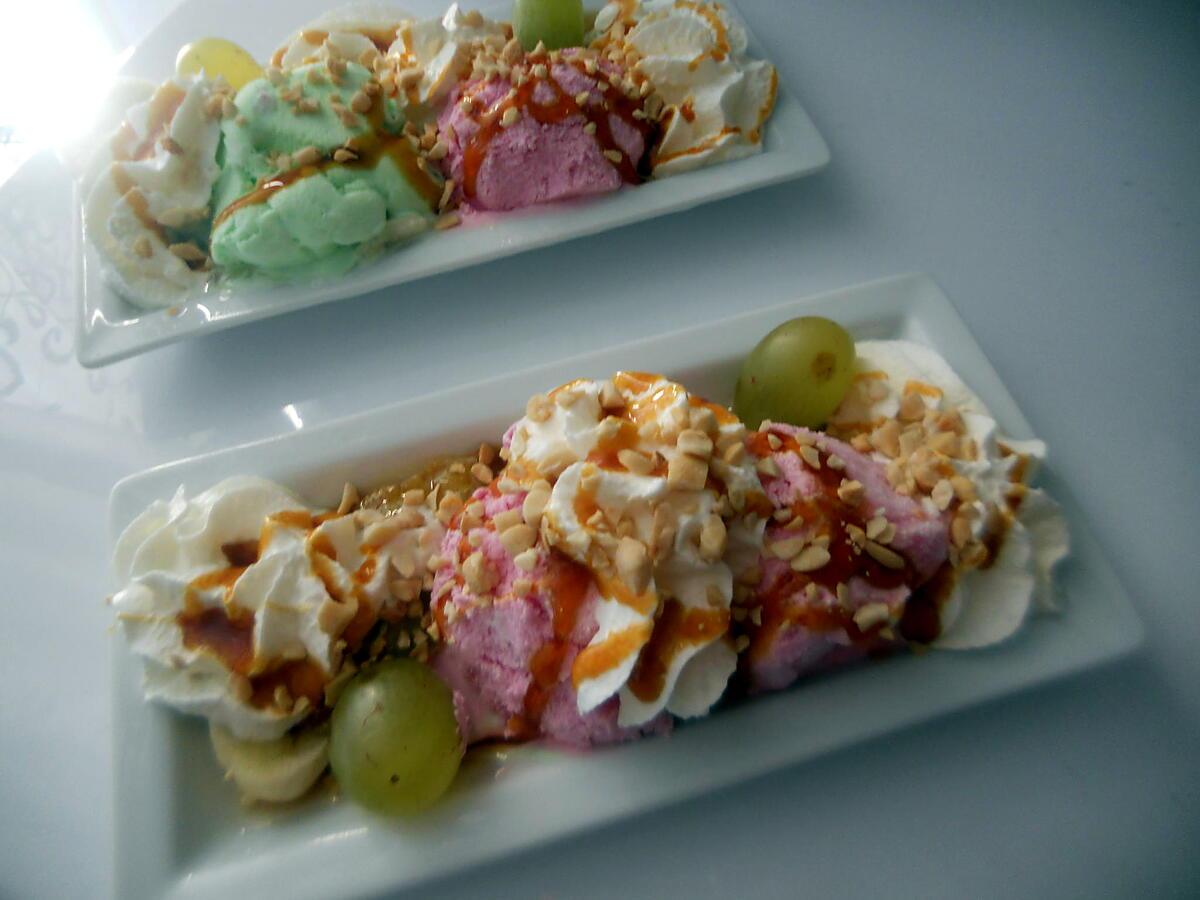 recette Banana split